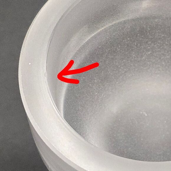 Vintage Sea Glasbruk Crystal Mortar and Pestle Kosta Sweden Clear Frosted Glass - Picture 8 of 11